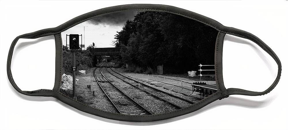 Monochrome Face Mask featuring the photograph Hello dark skies by Gavin Lewis