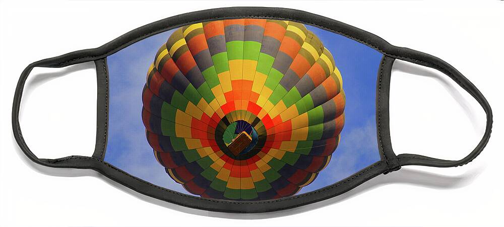 Hot Air Balloon Face Mask featuring the photograph Hot Air Balloon by Gene Taylor
