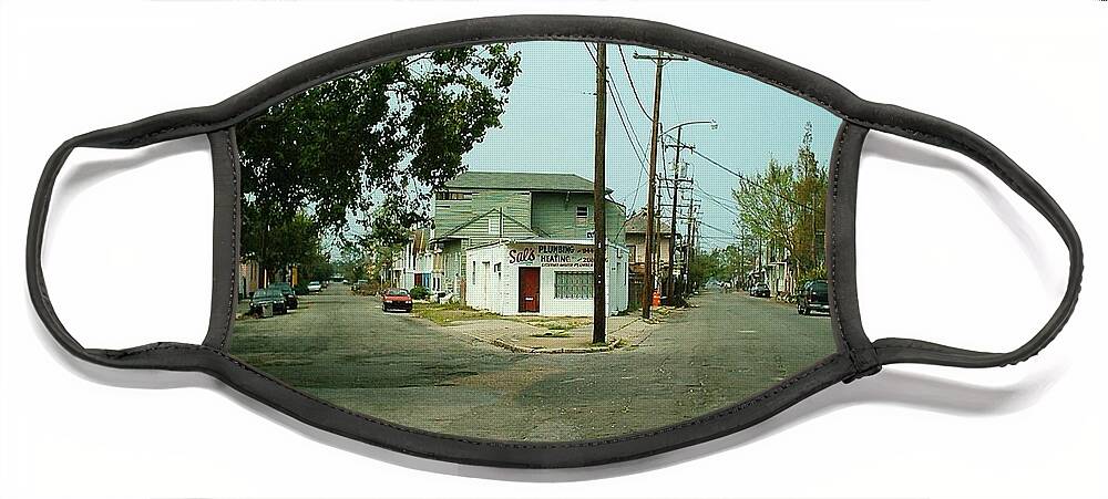New Orleans Face Mask featuring the photograph Hurricane Katrina Series - 41 by Christopher Lotito