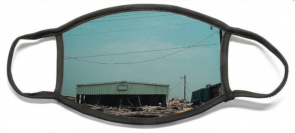 New Orleans Face Mask featuring the photograph Hurricane Katrina Series - 72 by Christopher Lotito