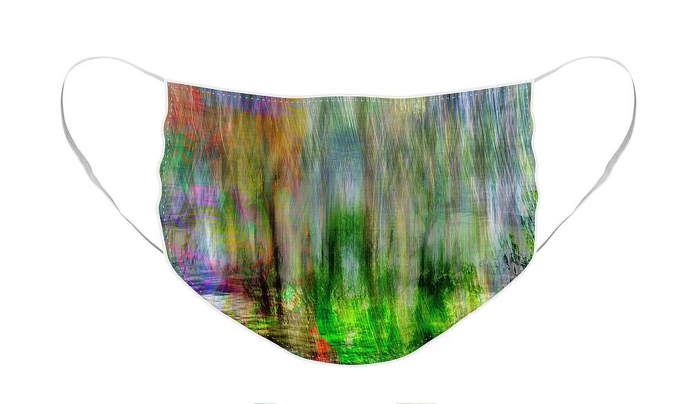 Nag005698 Face Mask featuring the digital art In the Midst of the Storm by Edmund Nagele FRPS