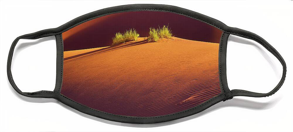 Sossusvlei Face Mask featuring the photograph Intimate Sossusvlei by Peter Boehringer
