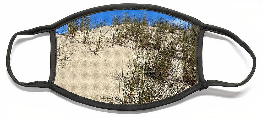 Oregon Dunes Face Mask featuring the photograph June Dune No1 by Bonnie Bruno