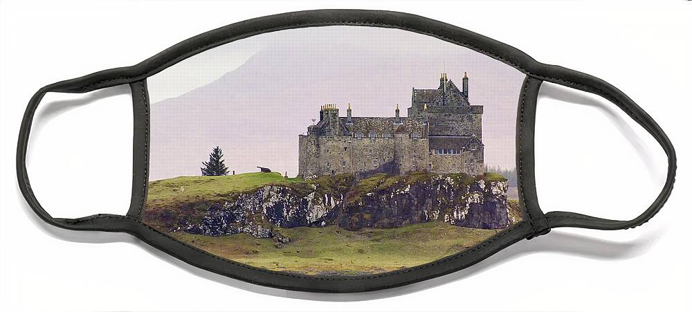 Scotland Face Mask featuring the photograph Lake house by Paul Vitko
