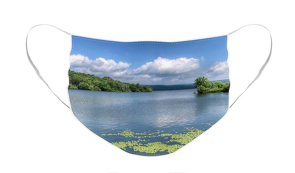 Lake Face Mask featuring the photograph Lake Life by Michael Dean Shelton