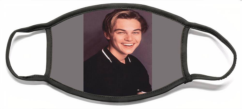 Leonardo Dicaprio Young Canvas Print Mask by Huy Hoang - Pixels