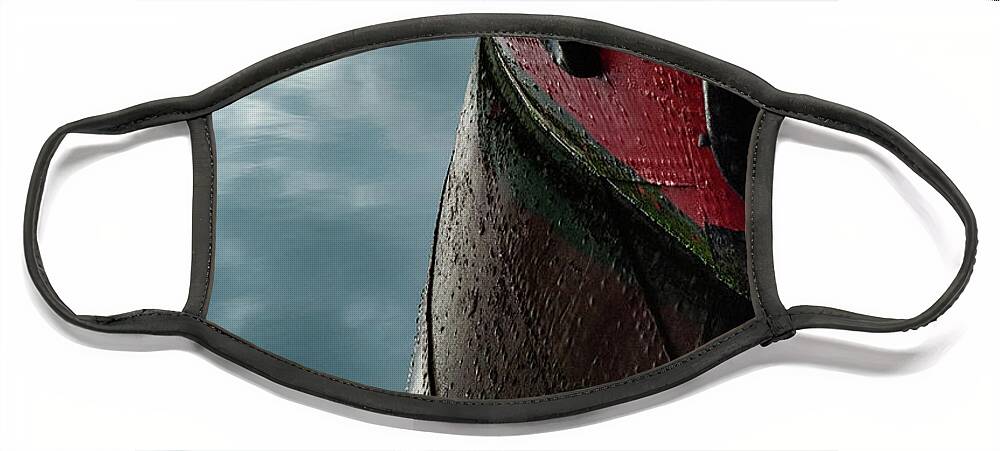 Boat Face Mask featuring the photograph Lightship by Gavin Lewis