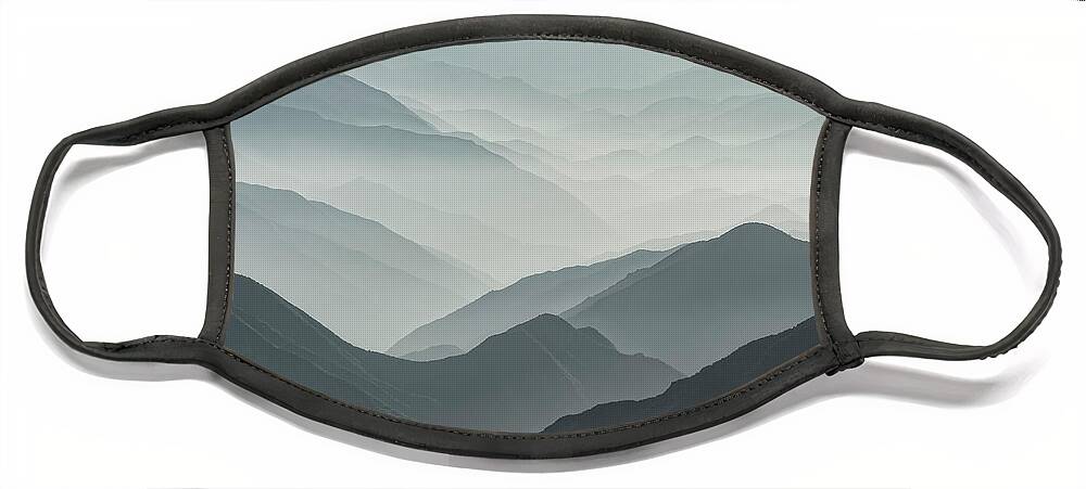 Mount Baldy Face Mask featuring the photograph Like a Watercolor by Rich Cruse