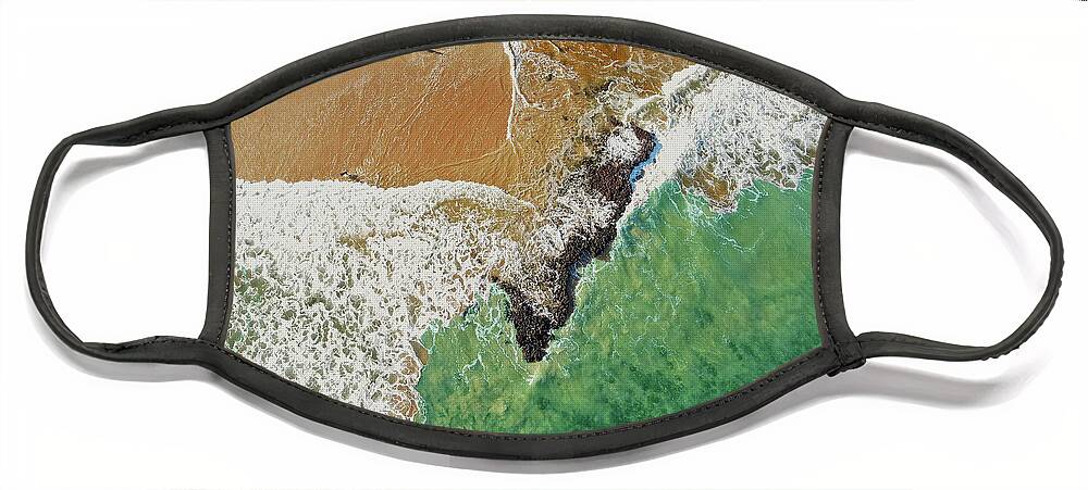 Beach Face Mask featuring the photograph Long Reef Beach No 2 by Andre Petrov