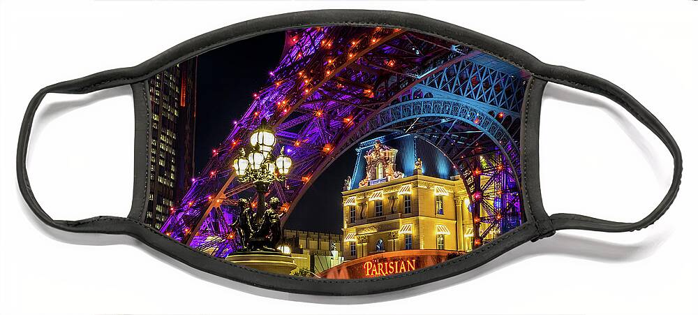 Hotel Face Mask featuring the photograph Macau at Night by Arj Munoz