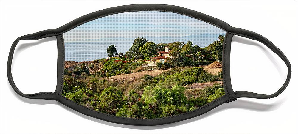 Malaga Landscape Face Mask featuring the photograph Malaga to Malibu by Mike-Hope by Mike-Hope