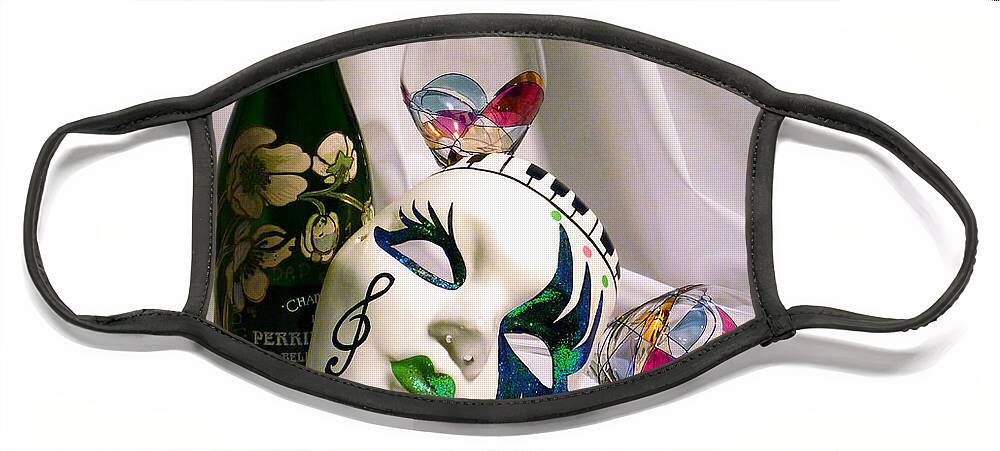 Mask Face Mask featuring the photograph Masquerade by Gigi Dequanne