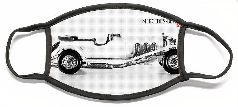 1928 Face Mask featuring the photograph Mercedes-Benz 36-220 1928 by Viktor Wallon-Hars