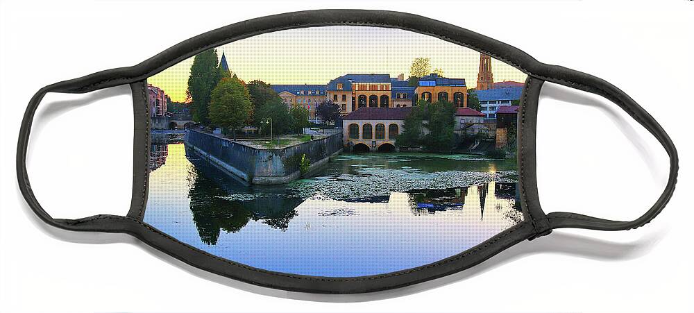 France Face Mask featuring the photograph Metz pont saint-georges France by MPhotographer