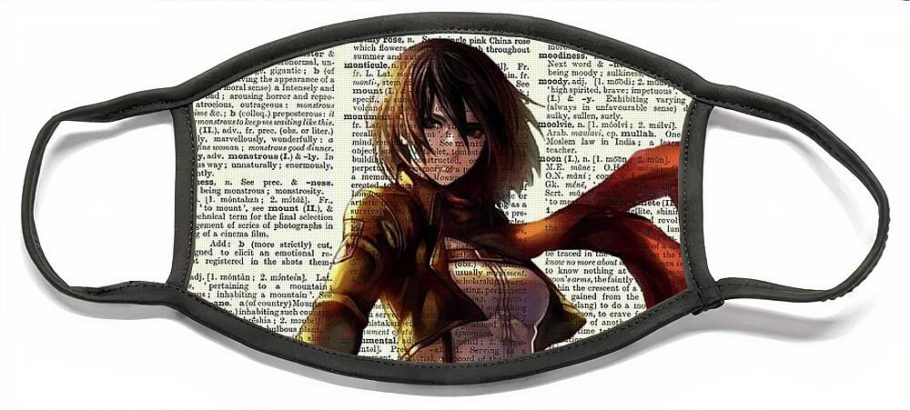 Mikasa Attack On Titan Anime Dictionary Ornament by Loyce Lockman - Pixels