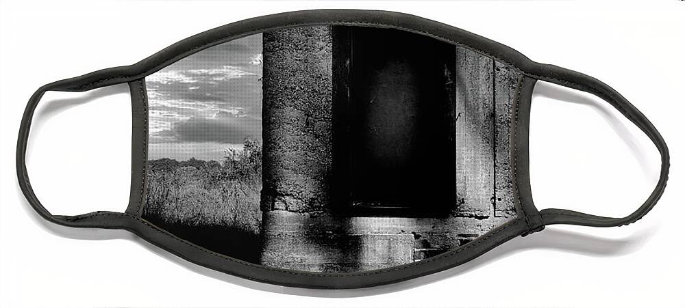 Stone Brick Door Field Monolith Face Mask featuring the photograph Monolith by Glen Carpenter