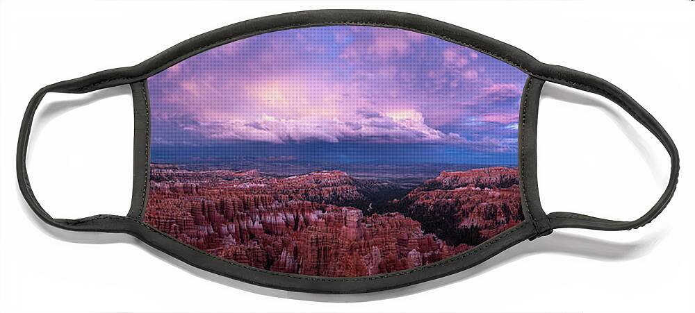 Art Face Mask featuring the photograph Monsoon season by Edgars Erglis