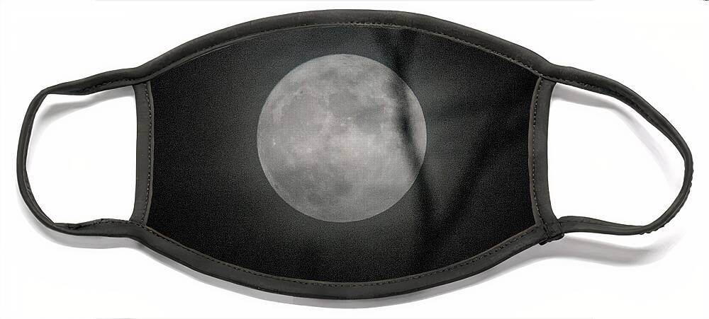 Full Face Mask featuring the photograph Moon by David Beechum