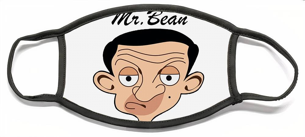 Mr. Bean Face Mask by Mnu Daruga - Fine Art America