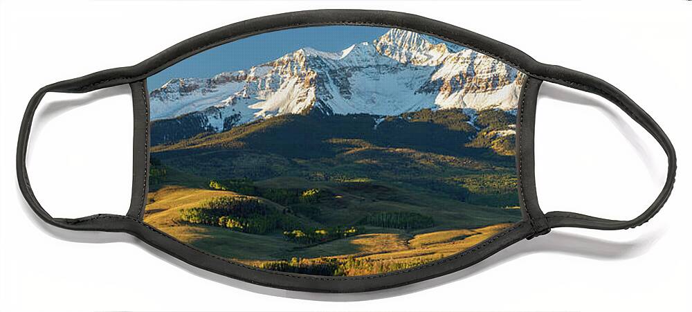  Face Mask featuring the photograph Mt. Willson by Wesley Aston