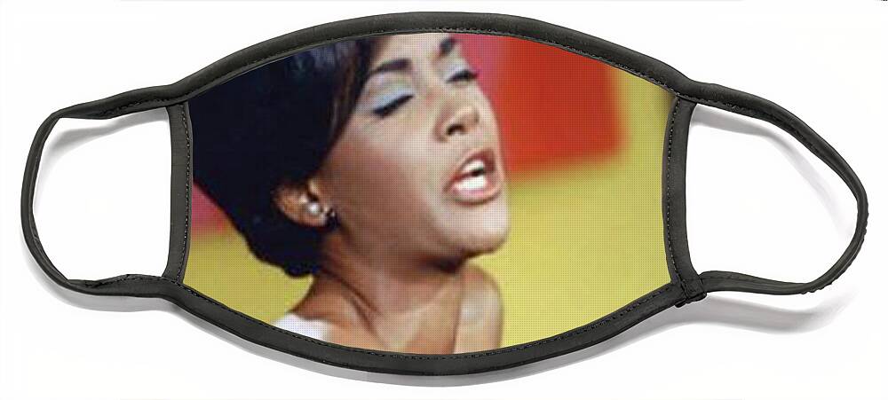 Nancy Wilson Face Mask featuring the photograph Nancy Wilson by Imagery-at- Work