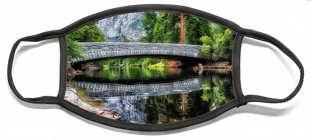 Nature Face Mask featuring the photograph Nature Walk Near the Pohono Bridge by Jade Moon
