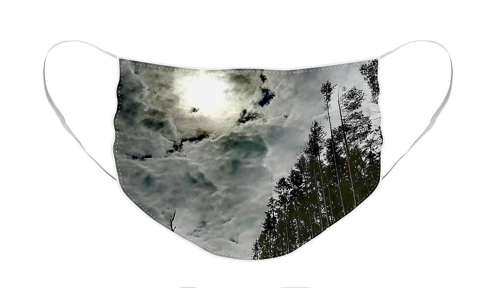 Clouds Face Mask featuring the photograph Nemesis Nebula by Alexandra Vusir