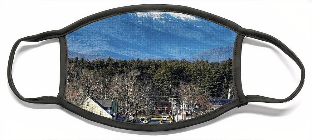  Face Mask featuring the photograph North Conway by John Gisis