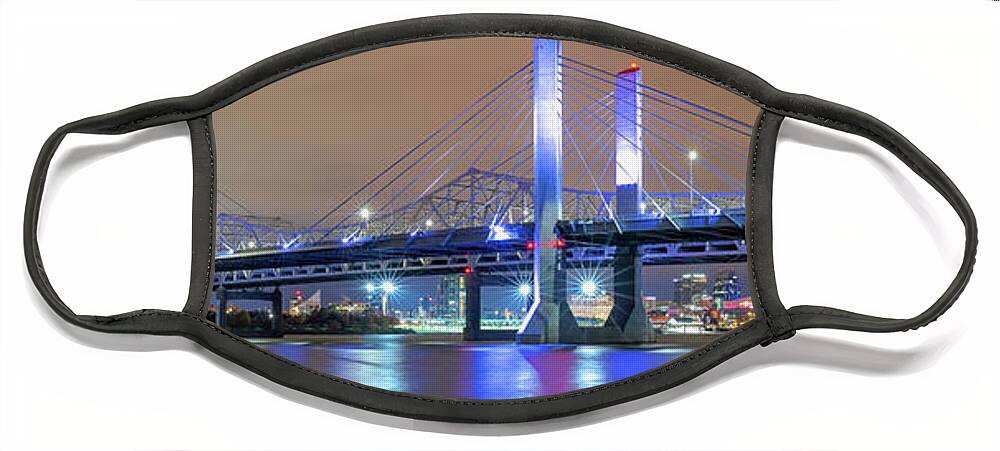 Reflection Face Mask featuring the photograph Ohio Reflections by Rod Best