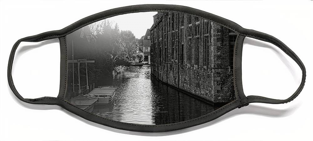Bruges Face Mask featuring the photograph Oud Sint Janshospitaal by Olivier Le Queinec