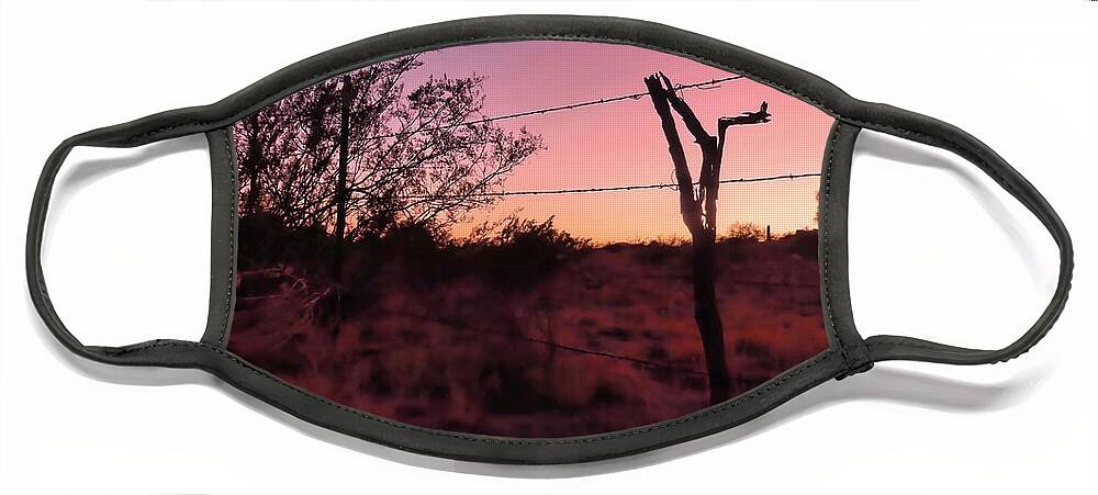 Arizona Face Mask featuring the photograph Passing A-Way of Life by Judy Kennedy