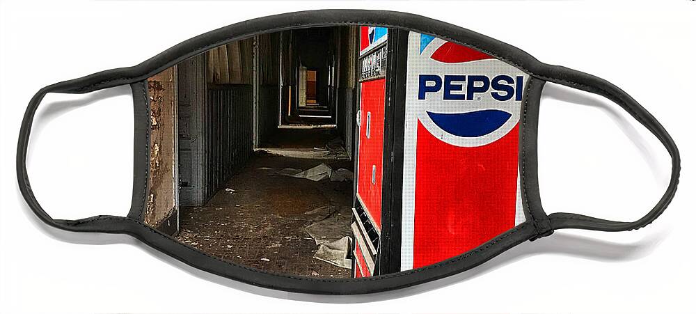  Face Mask featuring the photograph Pepsi by Stephen Dorton