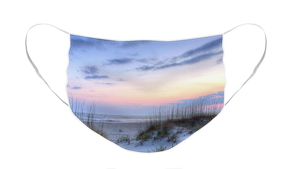 Beach Face Mask featuring the photograph Perfect Skies by JC Findley