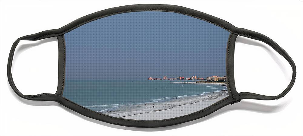 Beach Face Mask featuring the photograph Photo 82 Sunset by Lucie Dumas