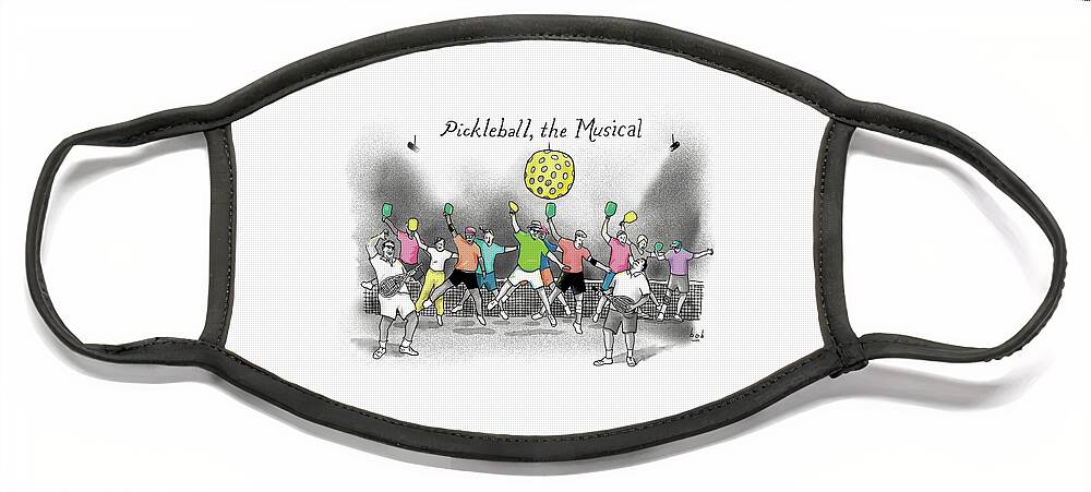 Pickleball, The Musical Face Mask