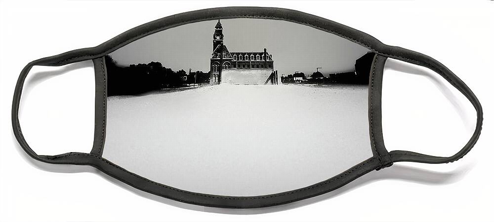 Pullman National Monument Face Mask featuring the photograph Pullman National Monument by Jim Signorelli