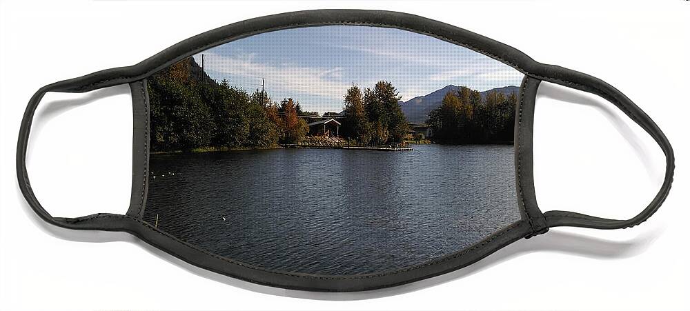 #juneau #ak #alaska #tours #cruise #lake #twinlakes #summer #vacation #douglas Face Mask featuring the photograph Ready for Summer by Charles Vice