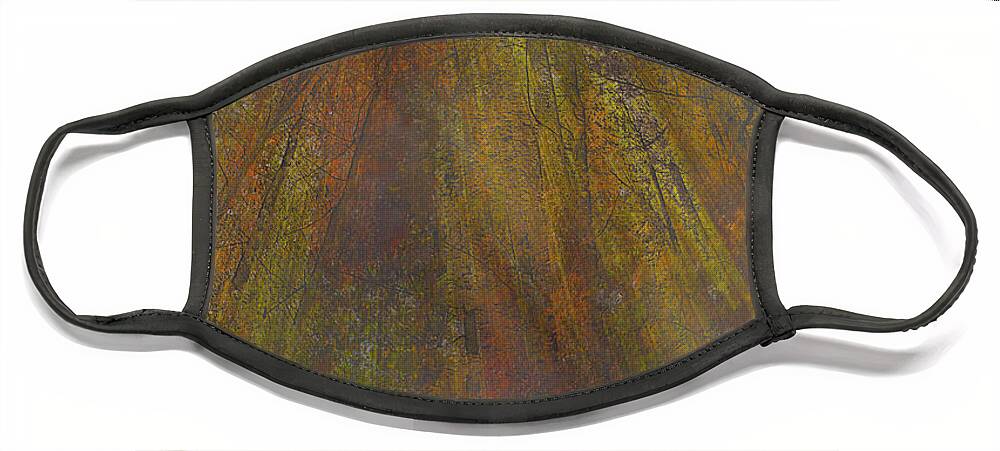 Forest Face Mask featuring the photograph Red Weir by Cynthia Dickinson
