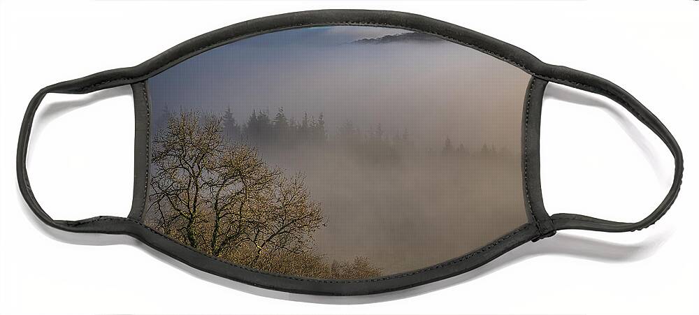 Wales Face Mask featuring the photograph Rising above... by Gavin Lewis