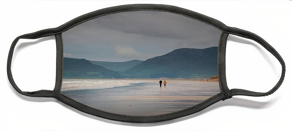 Romantic Face Mask featuring the photograph Romantic Rosbeigh Stroll by Mark Callanan