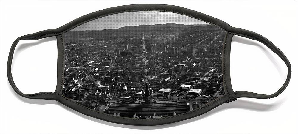 San Francisco Earthquake Face Mask featuring the photograph San Francisco In Ruins After Earthquake - 1906 by War Is Hell Store