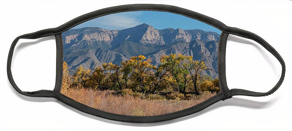 Landscape Face Mask featuring the photograph Sandia Afternoon by Seth Betterly