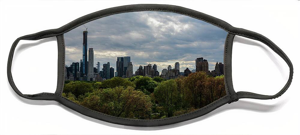 Central Park Face Mask featuring the photograph Savoring Simplicity - Central Park, New York City by Earth And Spirit