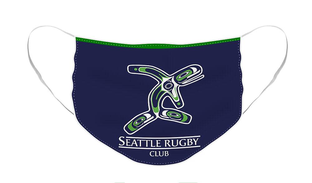 Seattle Face Mask featuring the photograph Seattle Rugby Club by SnapHound Photography