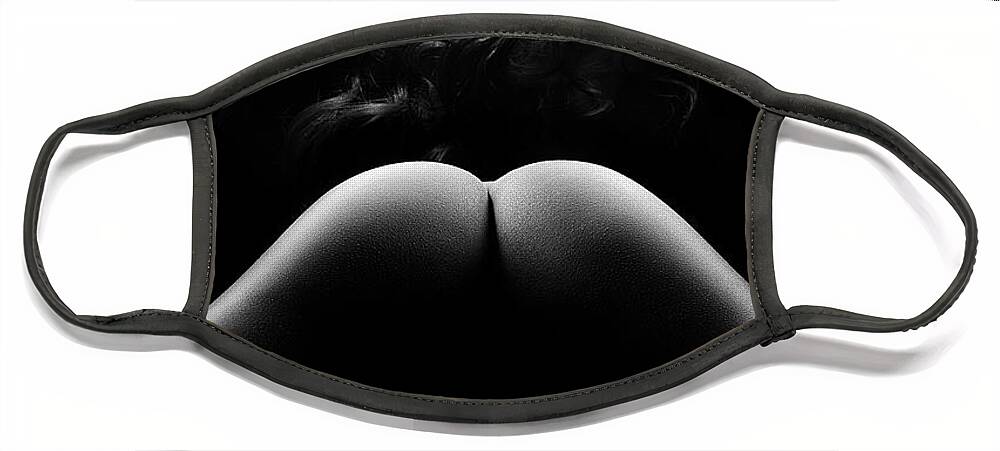 Woman Face Mask featuring the photograph Sensual Nude Woman 6 by Johan Swanepoel