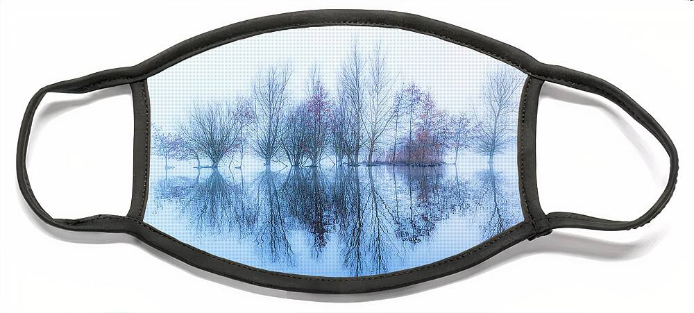 Netherlands Face Mask featuring the photograph Serenity-3 by Casper Cammeraat