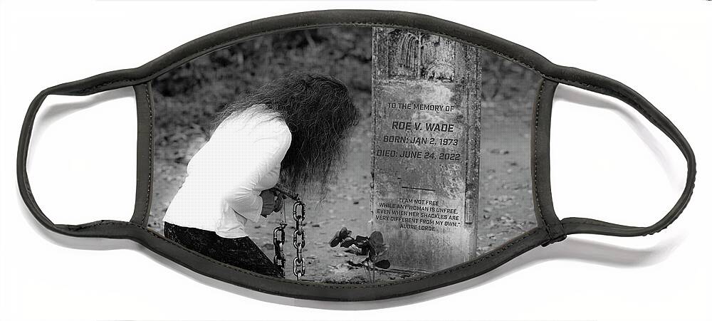 Graveside Face Mask featuring the photograph Shackled by Vanessa Thomas