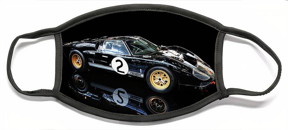 Ford Gt40 Face Mask featuring the photograph Shelby CS GT40 MKII by Peter Kraaibeek