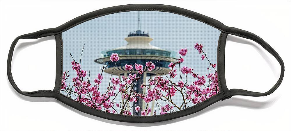 Seattle Face Mask featuring the photograph Spring In Seattle by Matt McDonald