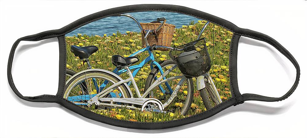 Spring Face Mask featuring the photograph Springtime in Santa Cruz by Tom Kelly